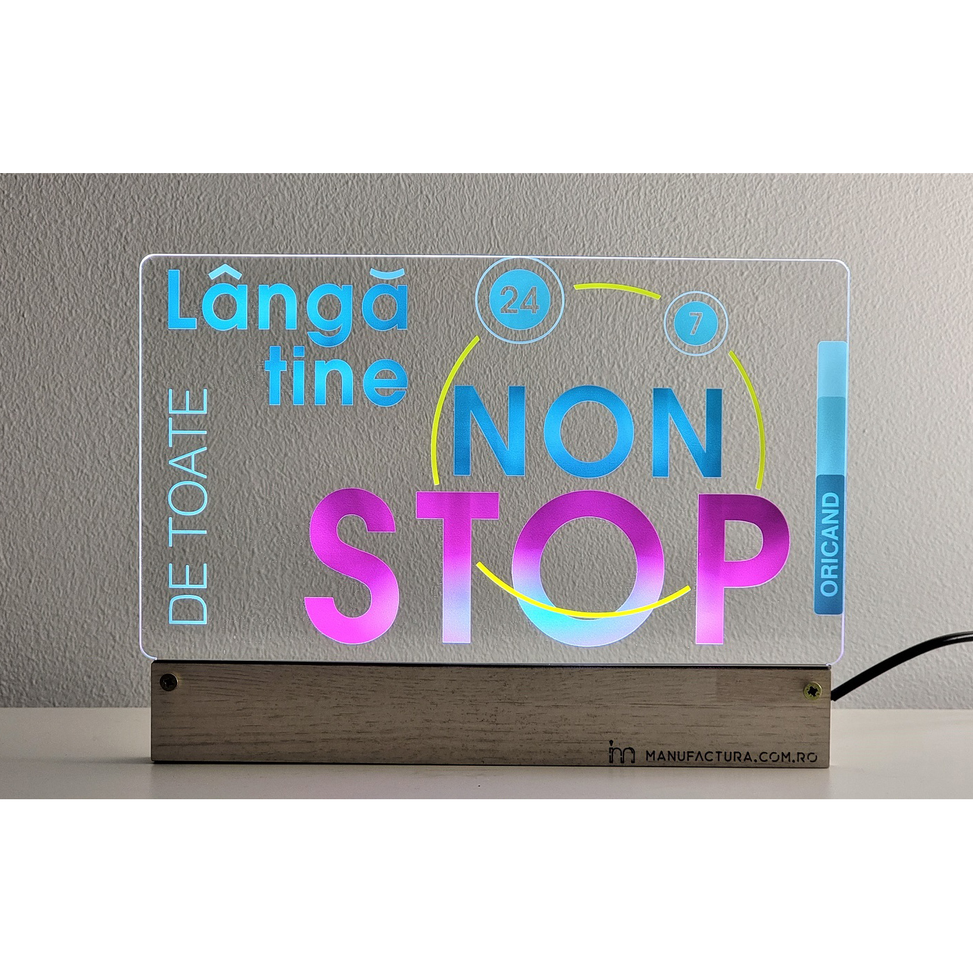 Vitrina - Deschis -  Langa tine Non stop blue WS-04